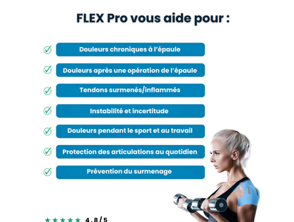 FLEX PRO™ Bandes Thérapeutiques Pour Épaules
