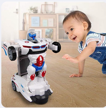 Voiture Robotisée Transformable – Action Et Innovation En Un Seul Jouet