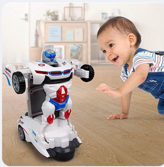 Voiture Robotisée Transformable – Action Et Innovation En Un Seul Jouet