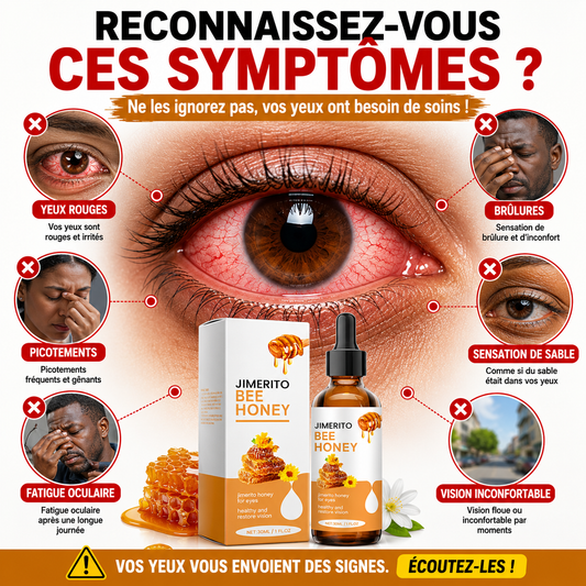 OcuBee™ – Hydrate, apaise et rafraîchit vos yeux fatigués | Sensation de confort dès les premières utilisations | Satisfait ou remboursé