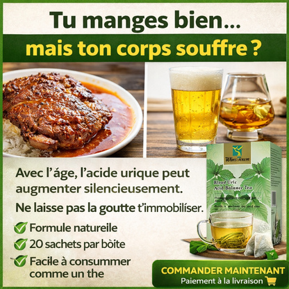 DOULEURS AUX PIEDS, GENOUX, DOIGTS ? ÉLIMINEZ L’ACIDE URIQUE ET MARCHEZ ENFIN SANS SOUFFRIR