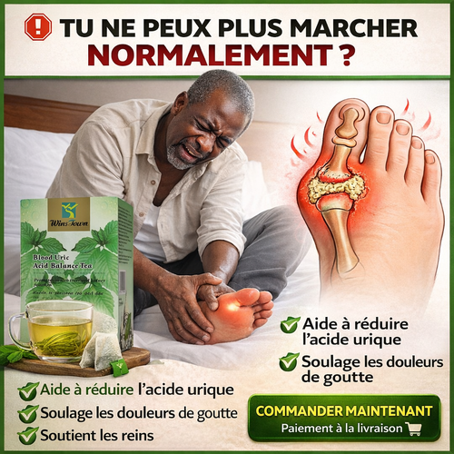 DOULEURS AUX PIEDS, GENOUX, DOIGTS ? ÉLIMINEZ L’ACIDE URIQUE ET MARCHEZ ENFIN SANS SOUFFRIR