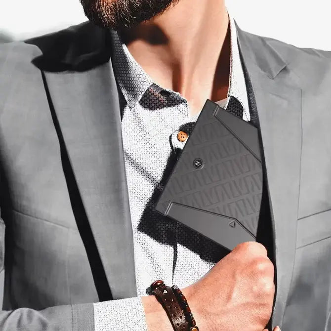 Porte-Passeport de Luxe Multifonction-Matière synthétique