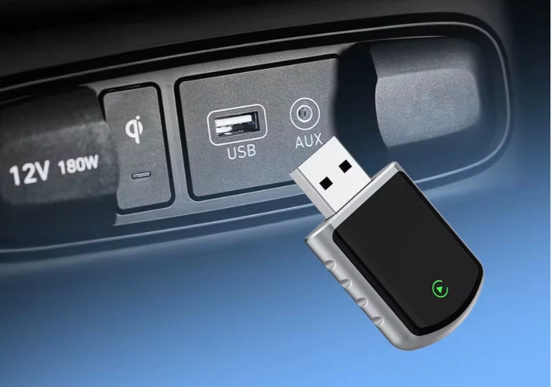 AI Box Mini 2-en-1 – Convertisseur CarPlay sans fil & Android Auto