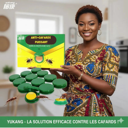 Piège Anti-Cafard Révolutionnaire – Chasse les cafards ou Élimine le Nid en 48h, Sans Odeur ni Risque