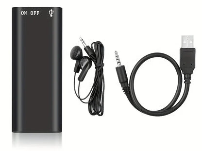 Mini Enregistreur Vocal Numérique 8GB – Discret et Puissant
