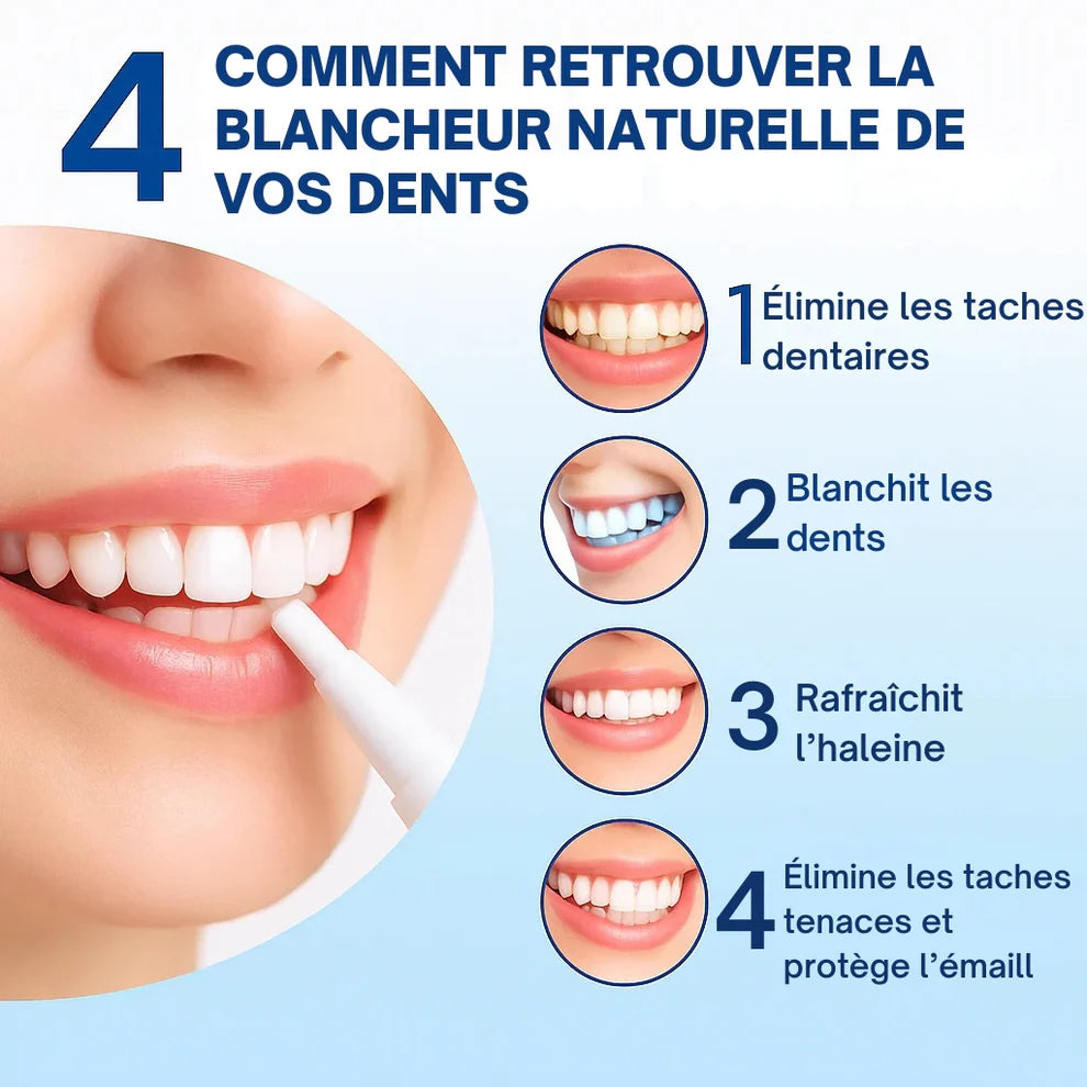 Stylo Blanchissant Dentaire – Résultats Visibles Partout