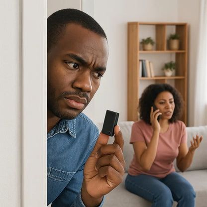 Mini Enregistreur Vocal Numérique 8GB – Discret et Puissant