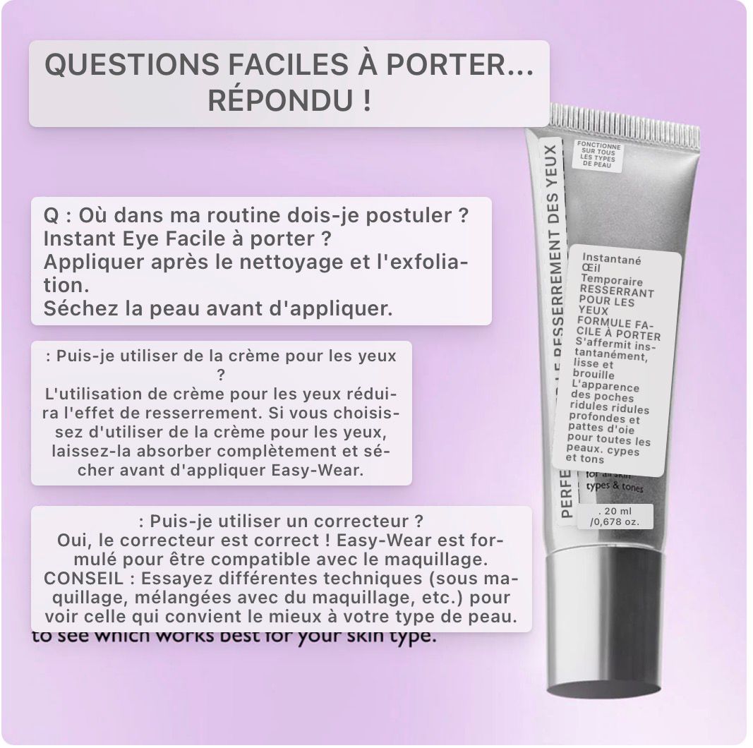 Crème Raffermissante pour le Contour des Yeux