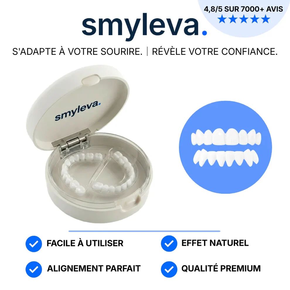 Facettes adaptables et amovibles : Haut + Bas    (TD)