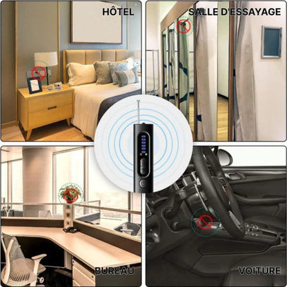 Détecteur De Caméra Cachée et Micro