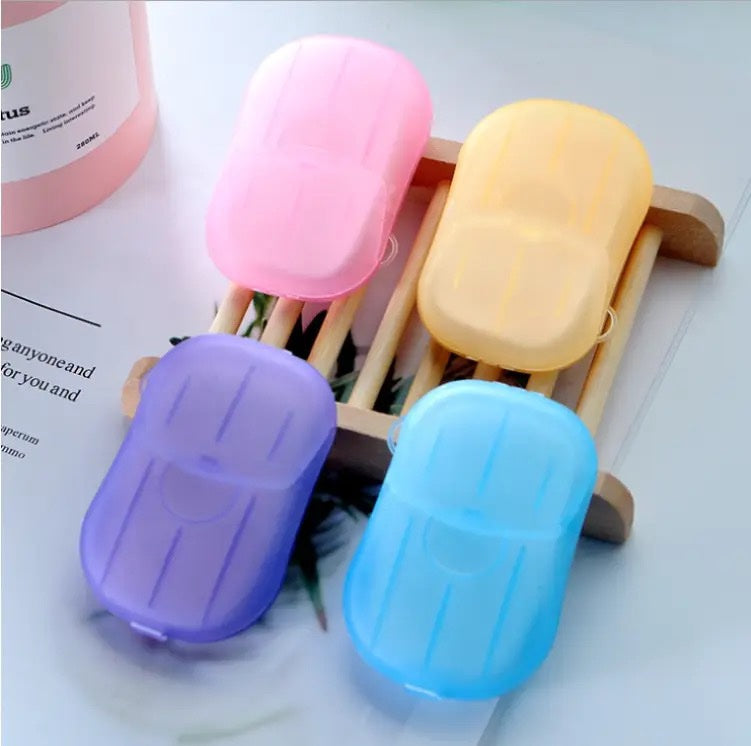 Savon en papier soluble