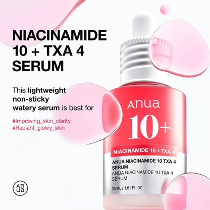Anua  Niacinamide 10% + TXA 4% Dark Spot Correcting Serum