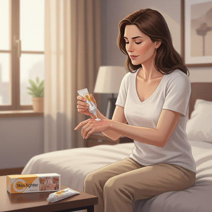 Skin Fighter – La Crème Qui Combat Tous  démangeaisons, rougeurs, mycoses et irritations !