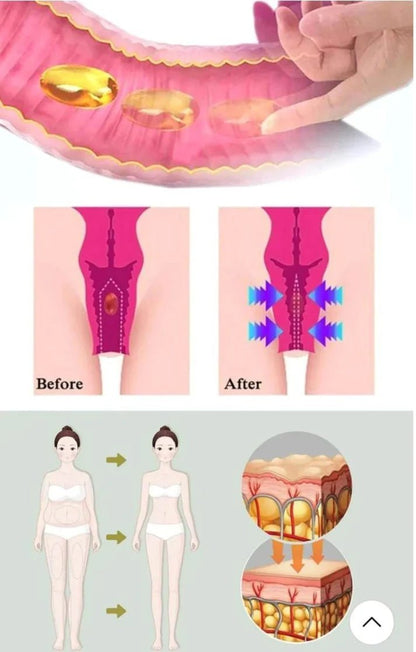 North moon™ – Gélules Bio d'Élixir Intime & Ventre Plat (Cure Détox 3-en-1)