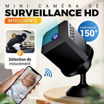 Mini Caméra de Surveillance HD Intelligente avec Vision Nocturne