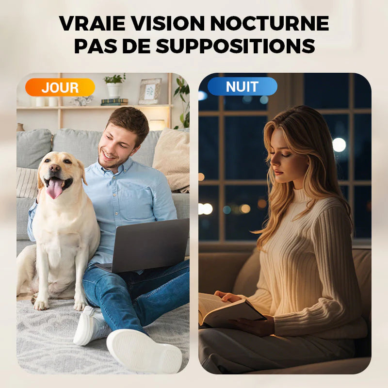 Mini Caméra de Surveillance HD Intelligente avec Vision Nocturne