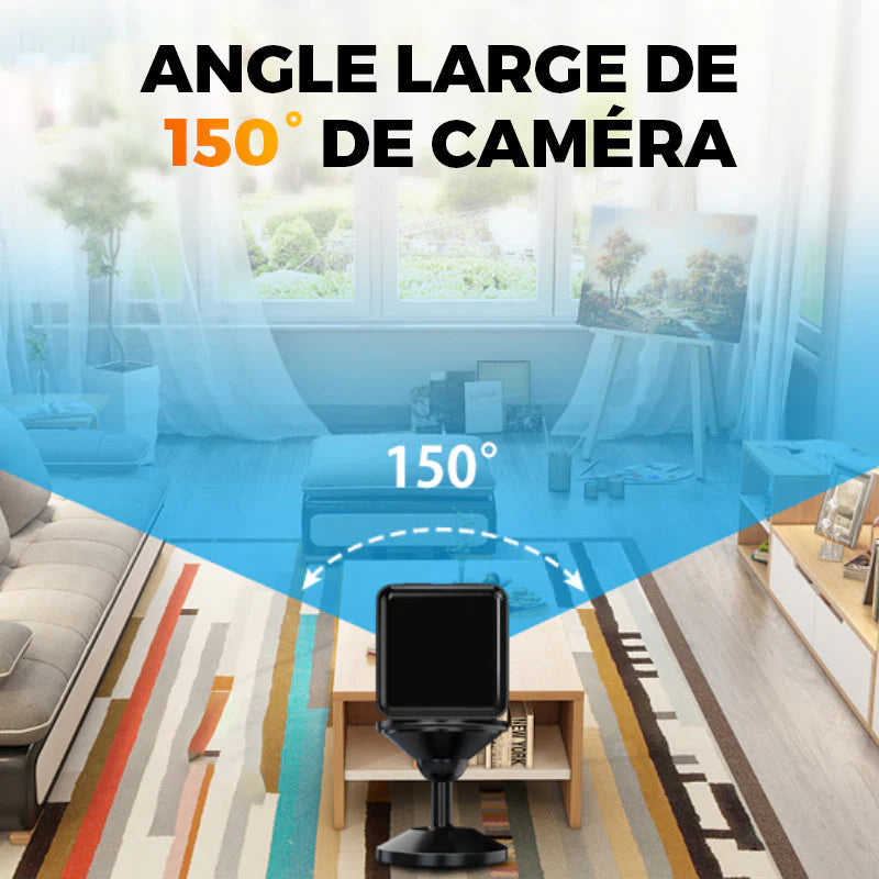 Mini Caméra de Surveillance HD Intelligente avec Vision Nocturne