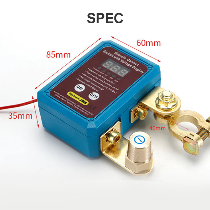 Interrupteur de déconnexion de batterie pour voiture télécommandée