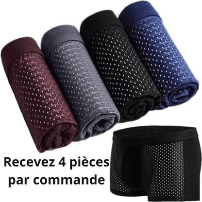VIRILUS™ - Boxer en Fibre de Bambou Ultra-Confort (3 pièces + 1 gratuit)