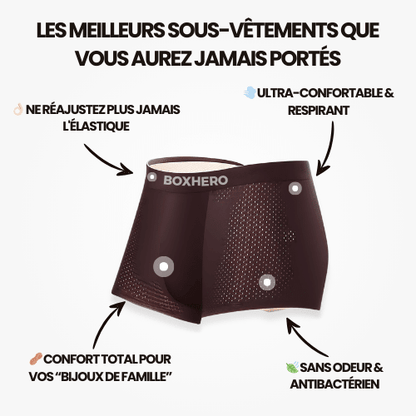 VIRILUS™ - Boxer en Fibre de Bambou Ultra-Confort (3 pièces + 1 gratuit)